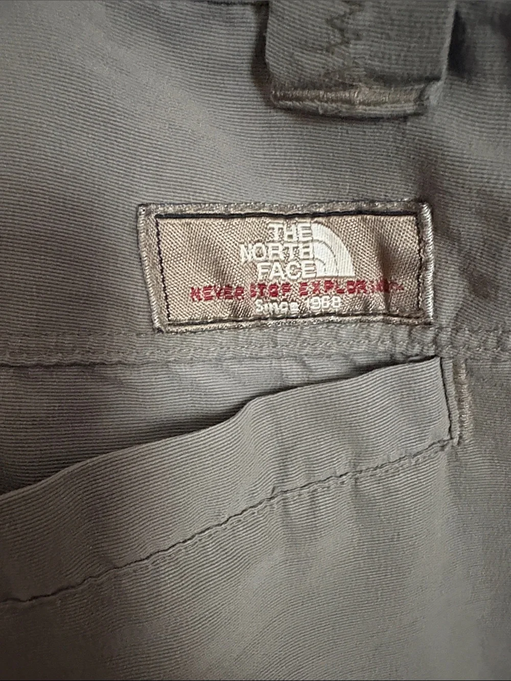 The North Face Men's Paramount Utility Hiking Pants in Olive Gray